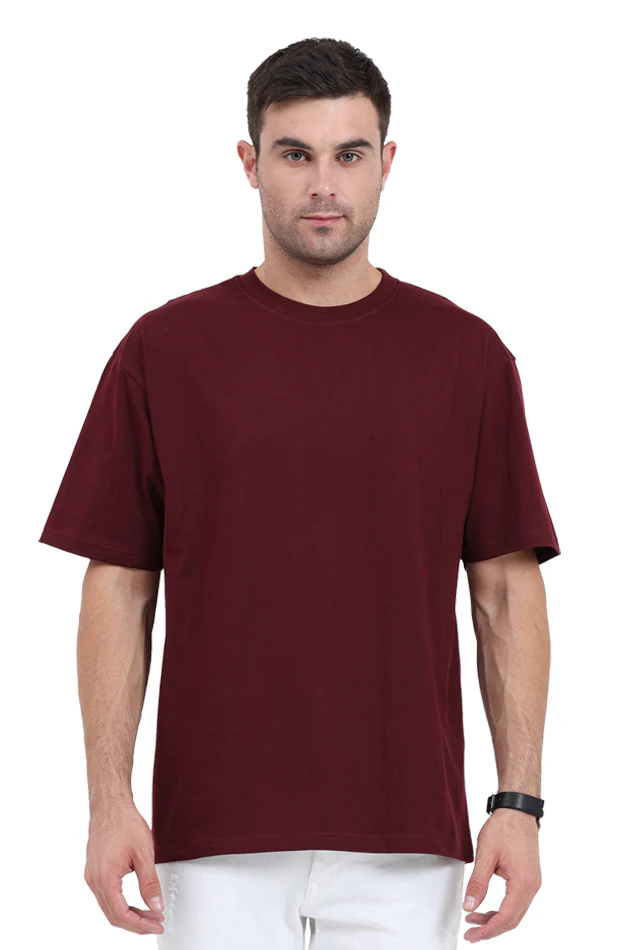 Simple T-Shirt - Maroon