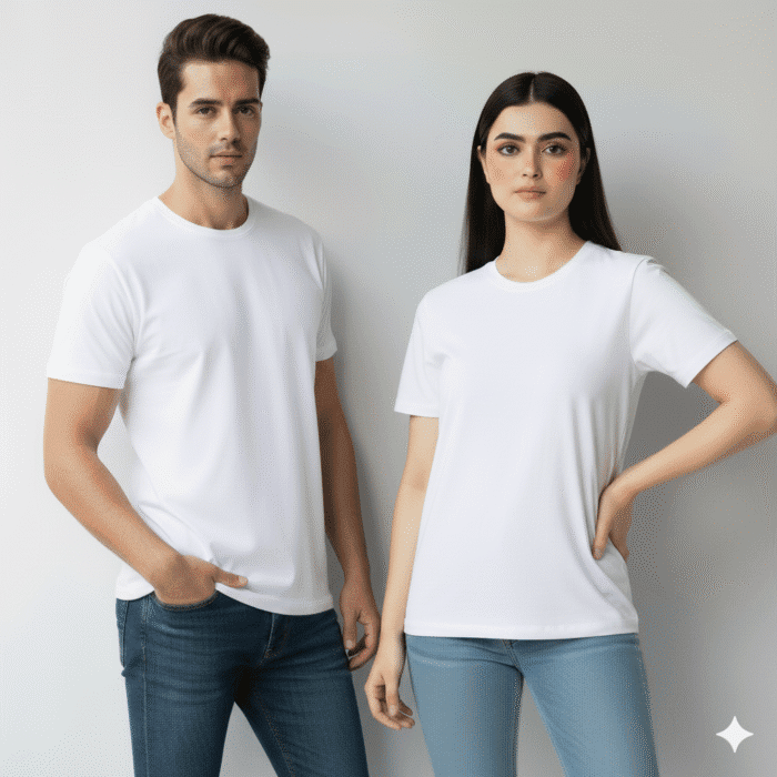 Plain White T-Shirt | Unisex Fit