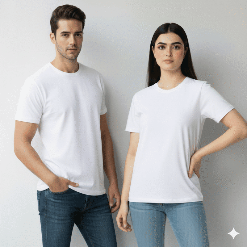 Plain White T-Shirt | Unisex Fit