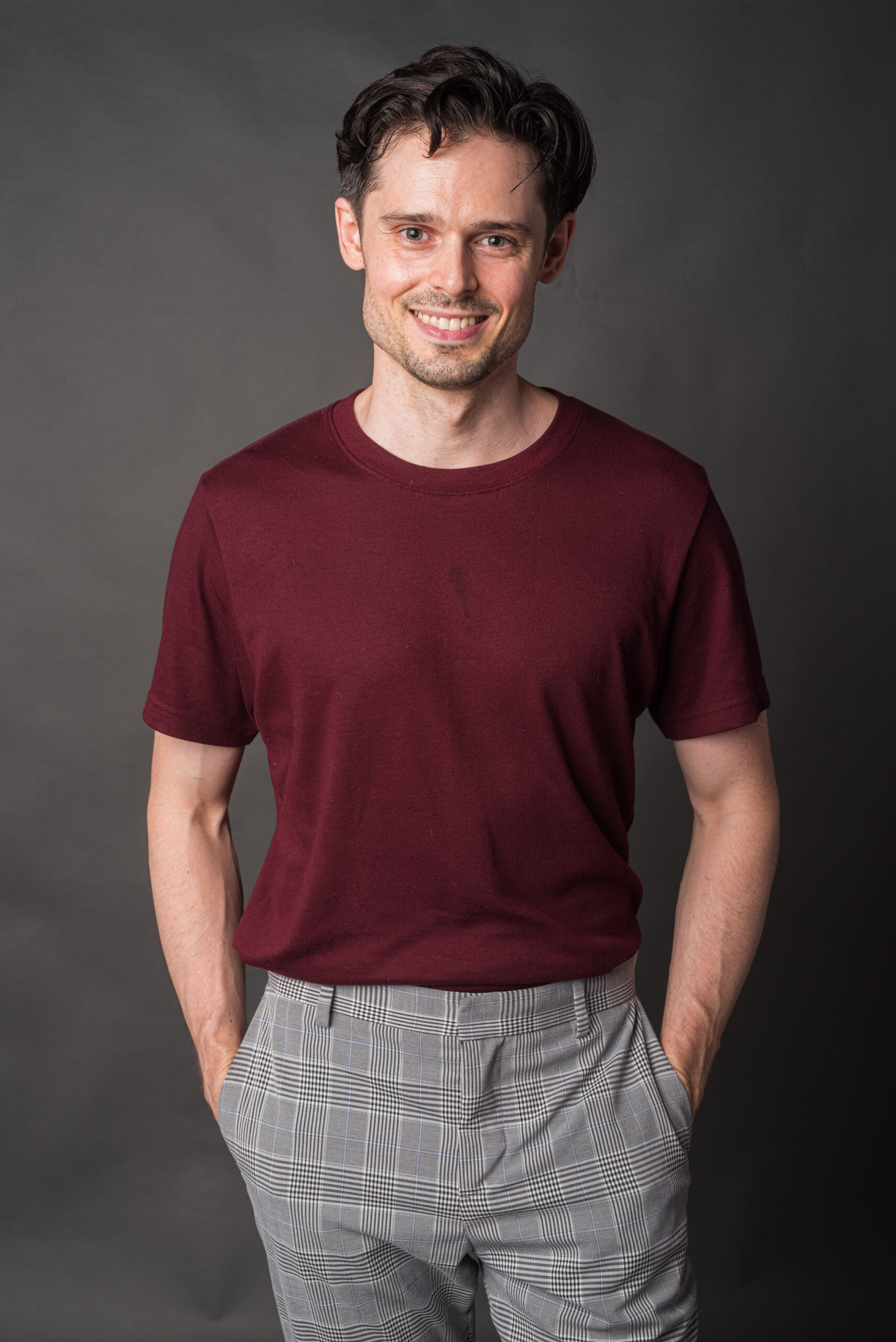 Simple Maroon T-Shirt โ Unisex